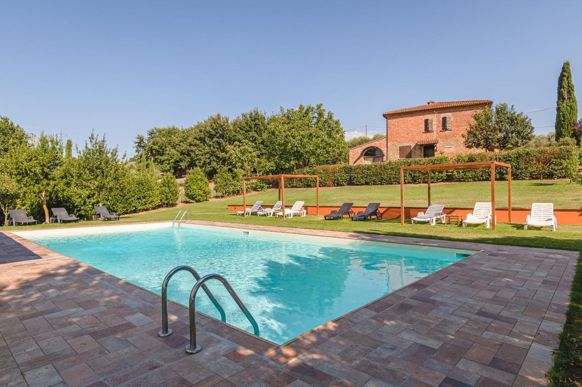 Villa Le Belle Giornate Foiano Della Chiana Bagian luar foto